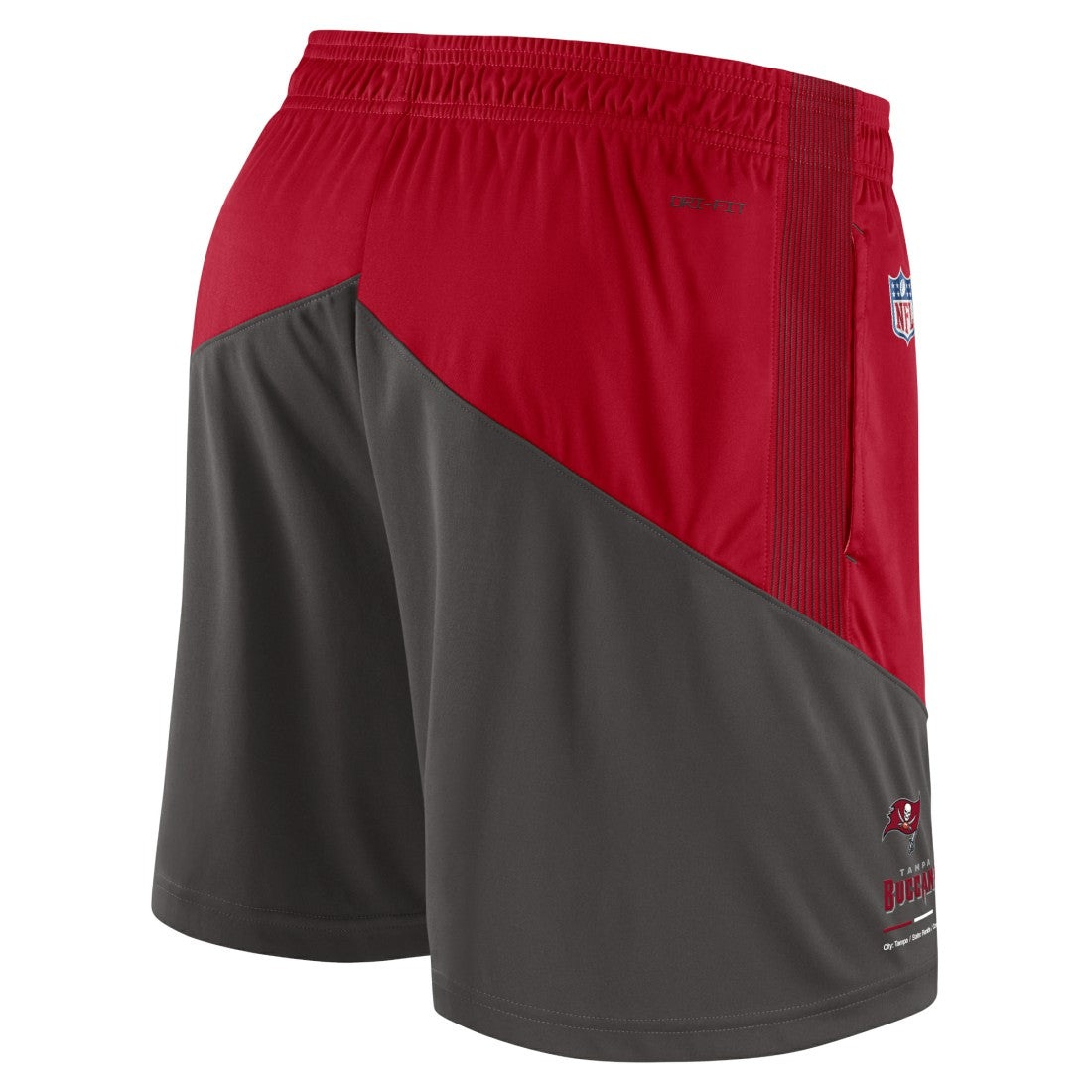 NFL Tampa Bay Buccaneers Sideline Primary Lockup Performance Shorts