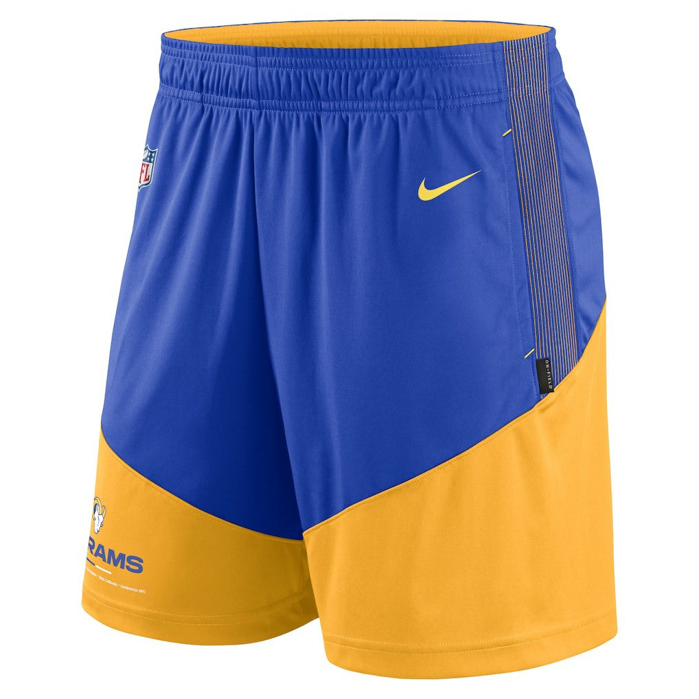 NFL Los Angeles Rams Sideline Primary Lockup Performance Shorts