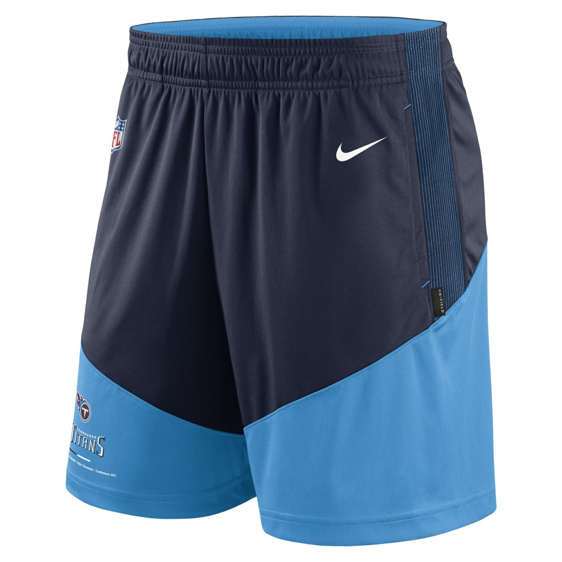 NFL Tennessee Titans Sideline Primary Lockup Performance Shorts