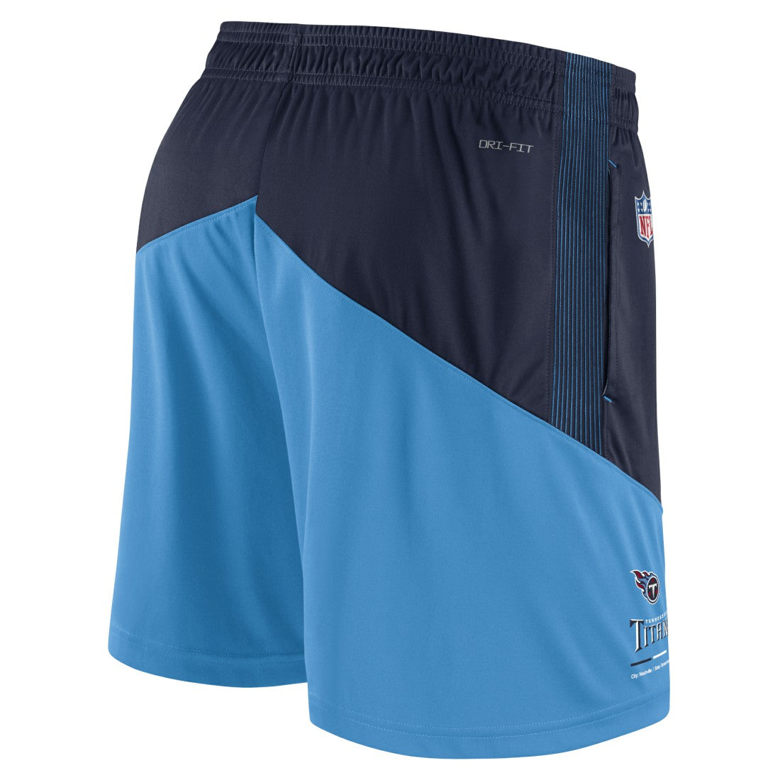 NFL Tennessee Titans Sideline Primary Lockup Performance Shorts