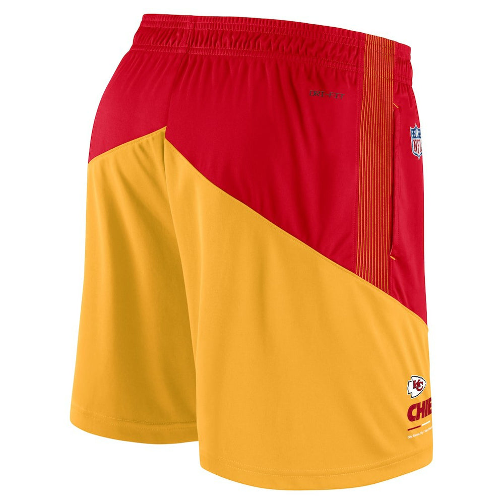 NFL Kansas City Chiefs Sideline Primary Lockup Performance Shorts