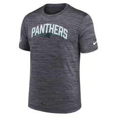 NFL Carolina Panthers Sideline Velocity Athletic Stack Performance T-Shirt
