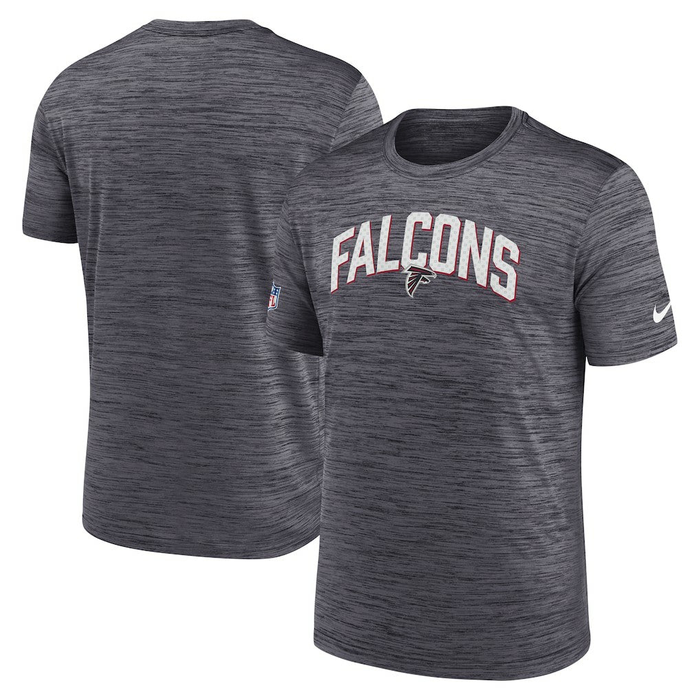 NFL Atlanta Falcons Sideline Velocity Athletic Stack Performance T-Shirt
