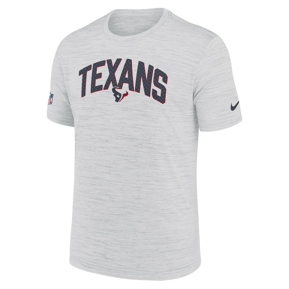 NFL Houston Texans Sideline Velocity Athletic Stack Performance T-Shirt