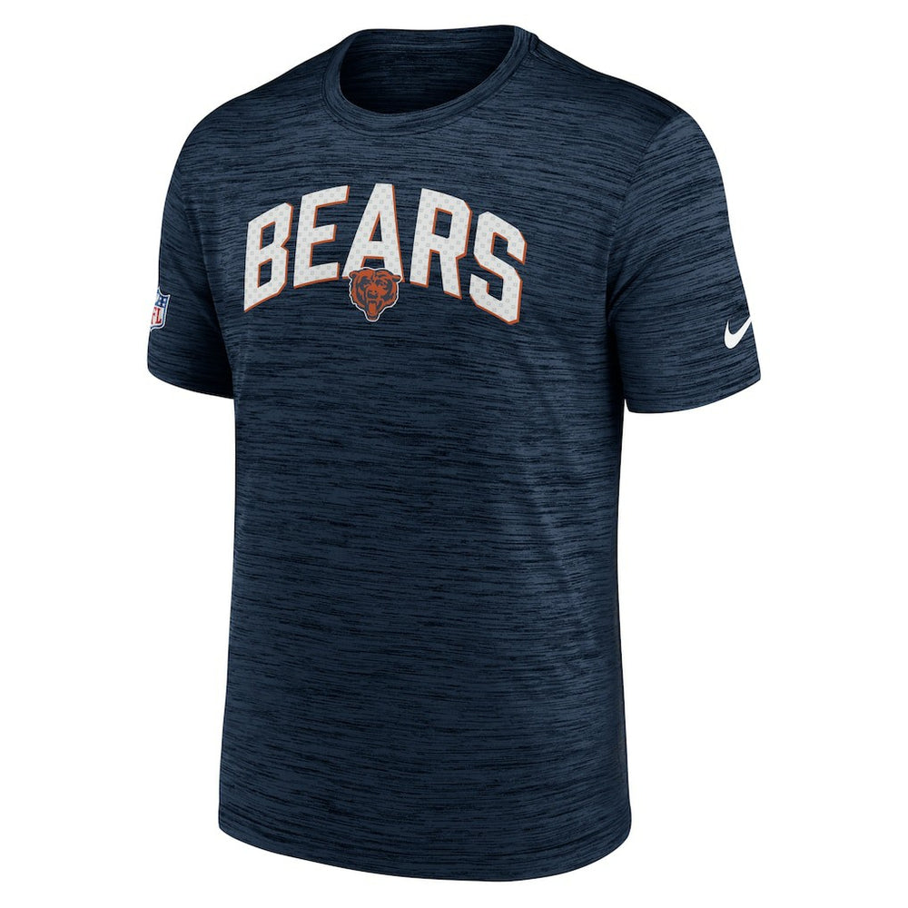 NFL Chicago Bears Sideline Velocity Athletic Stack Performance T-Shirt