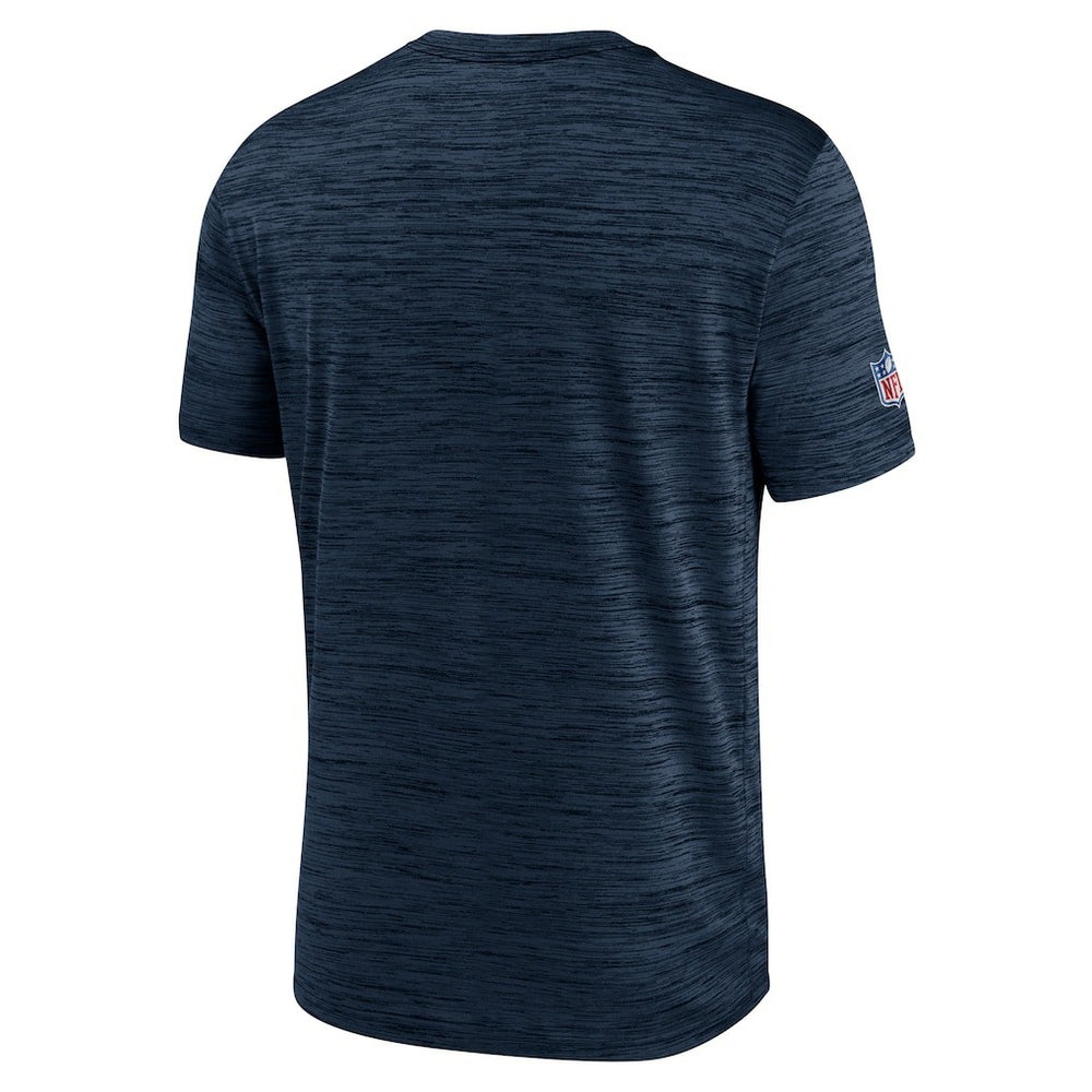 NFL Chicago Bears Sideline Velocity Athletic Stack Performance T-Shirt