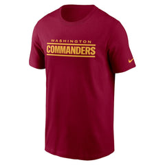 NFL Washington Commanders Wordmark T-Shirt