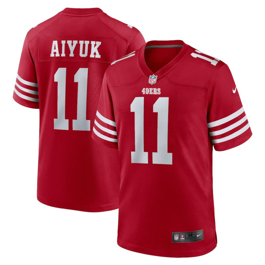NFL San Francisco 49ers Brandon Aiyuk  Game Player Jersey