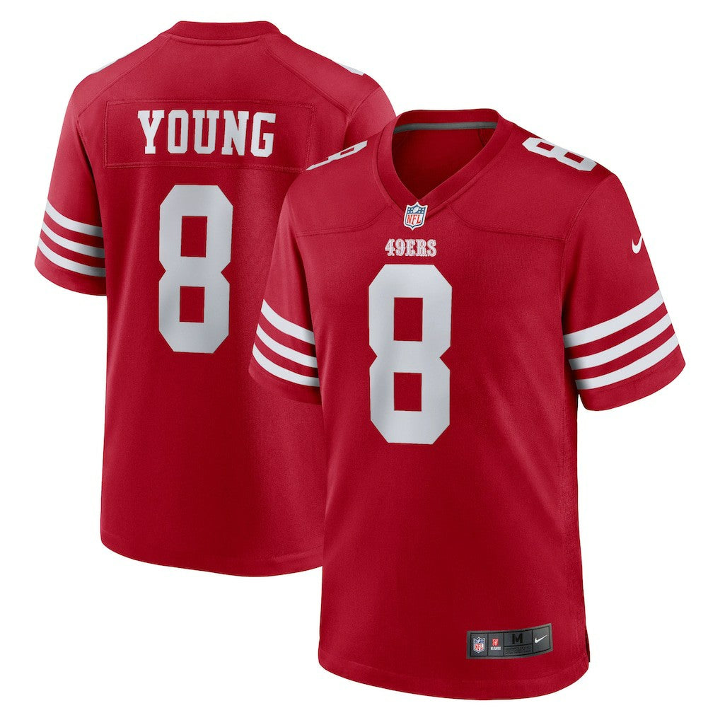 NFL San Francisco 49ers Steve Young  Retired Game Player Jersey