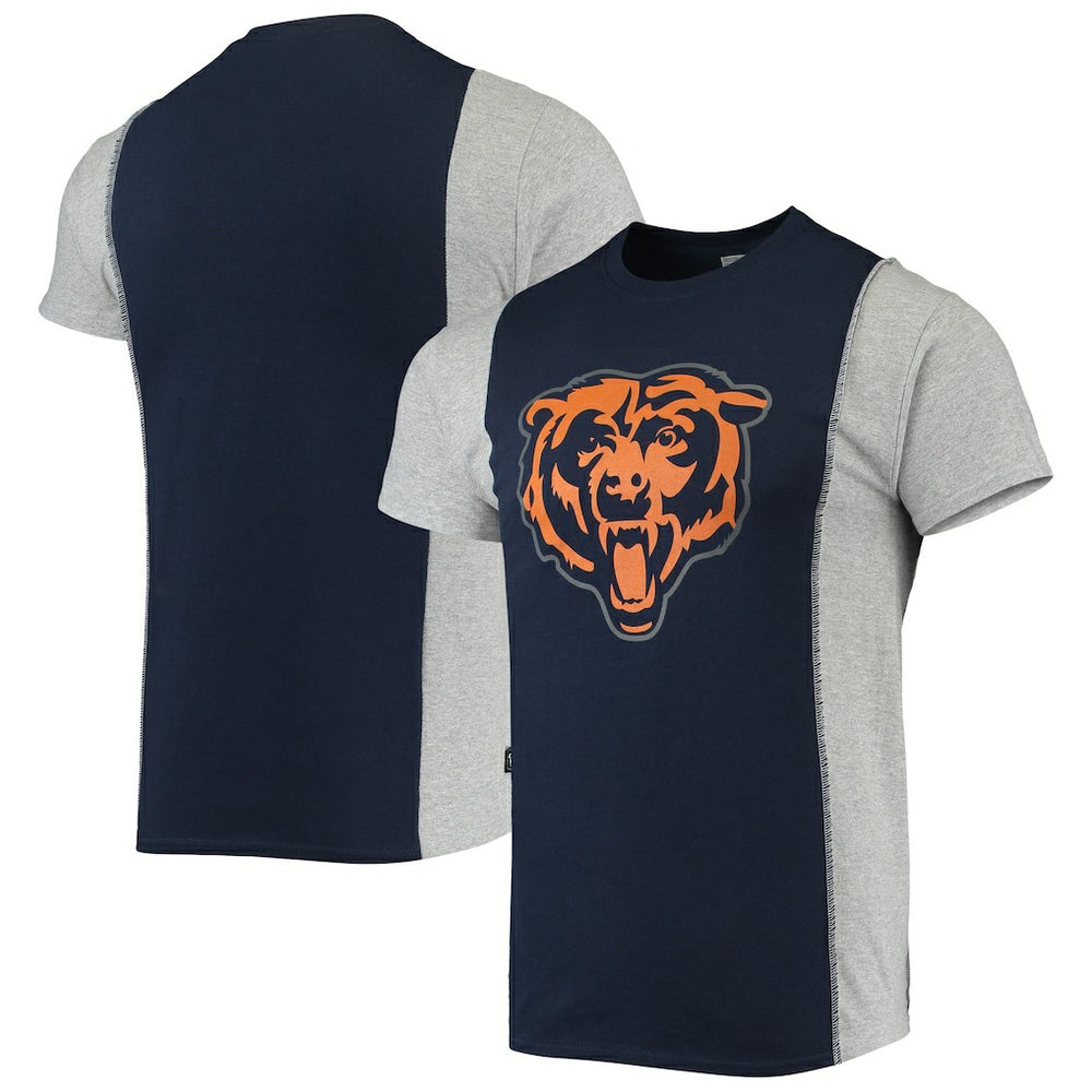 NFL Chicago Bears Refried Apparel Sustainable Split T-Shirt