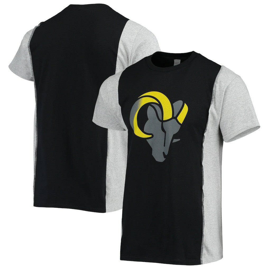 NFL Los Angeles Rams Refried Apparel Sustainable Split T-Shirt