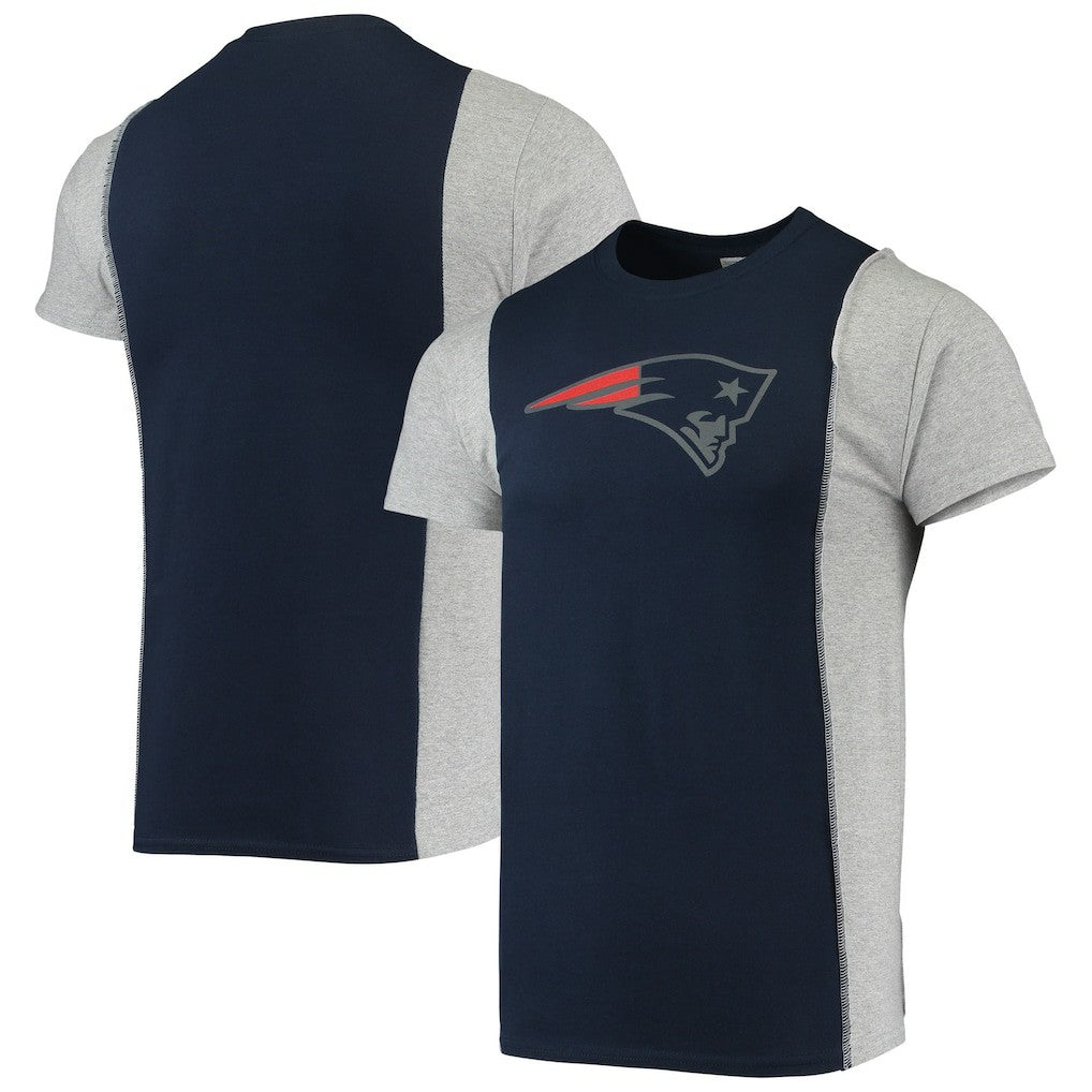NFL New England Patriots Refried Apparel Sustainable Split T-Shirt