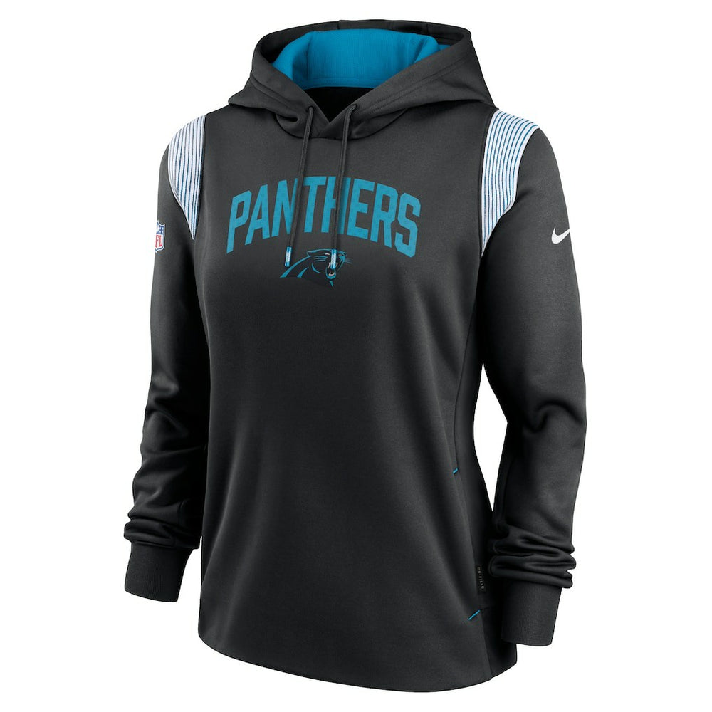 NFL Carolina Panthers Women's Sideline Stack Performance Pullover Hoodie