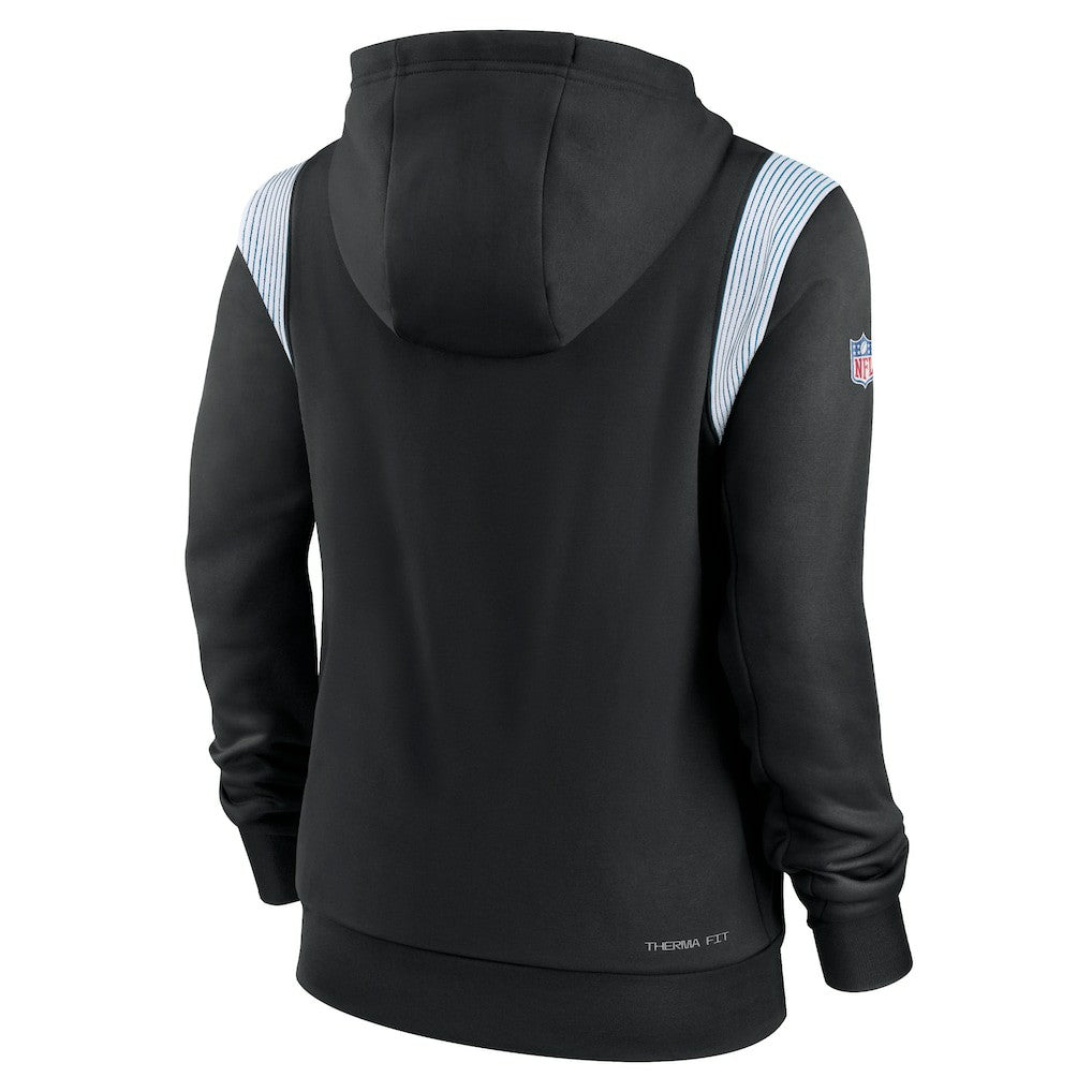 NFL Carolina Panthers Women's Sideline Stack Performance Pullover Hoodie