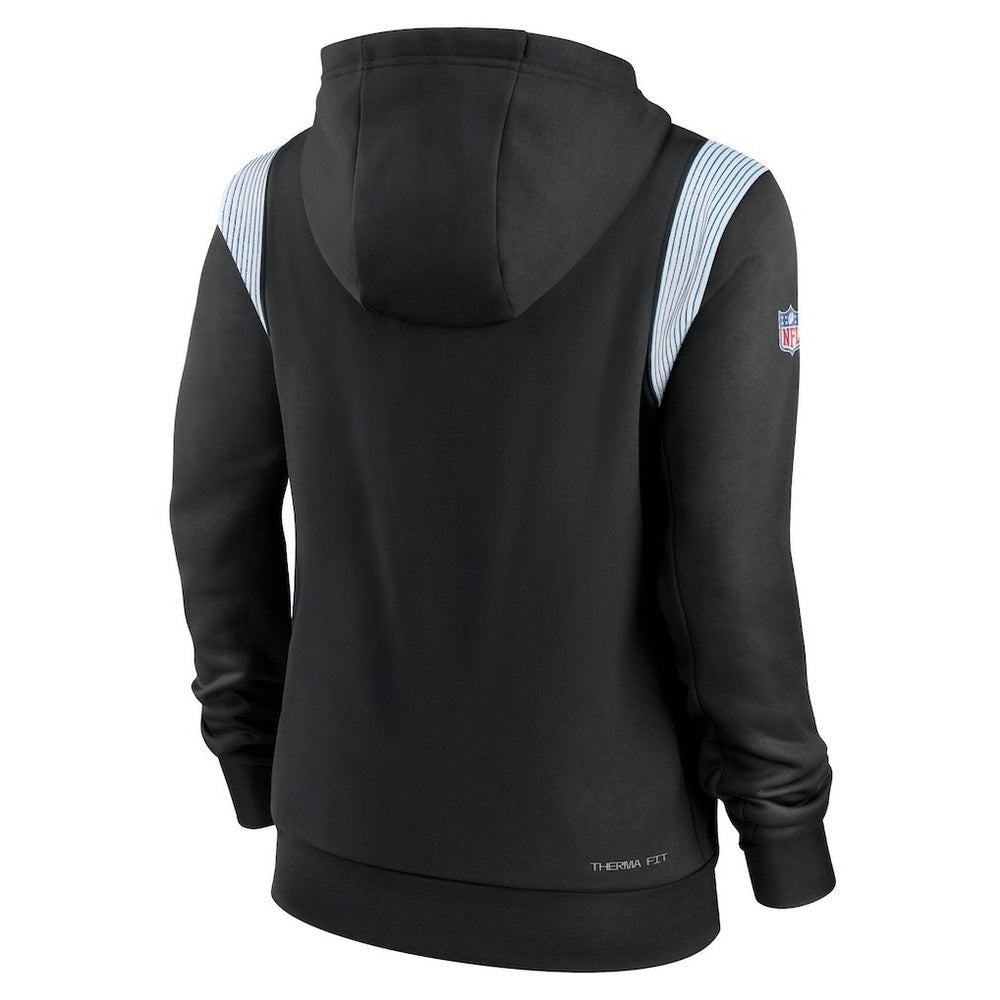 NFL Carolina Panthers Women's Sideline Stack Performance Pullover Hoodie