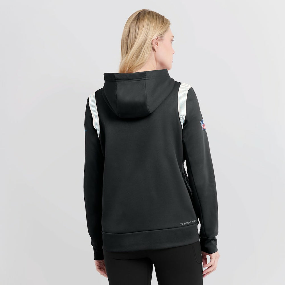 NFL Carolina Panthers Women's Sideline Stack Performance Pullover Hoodie