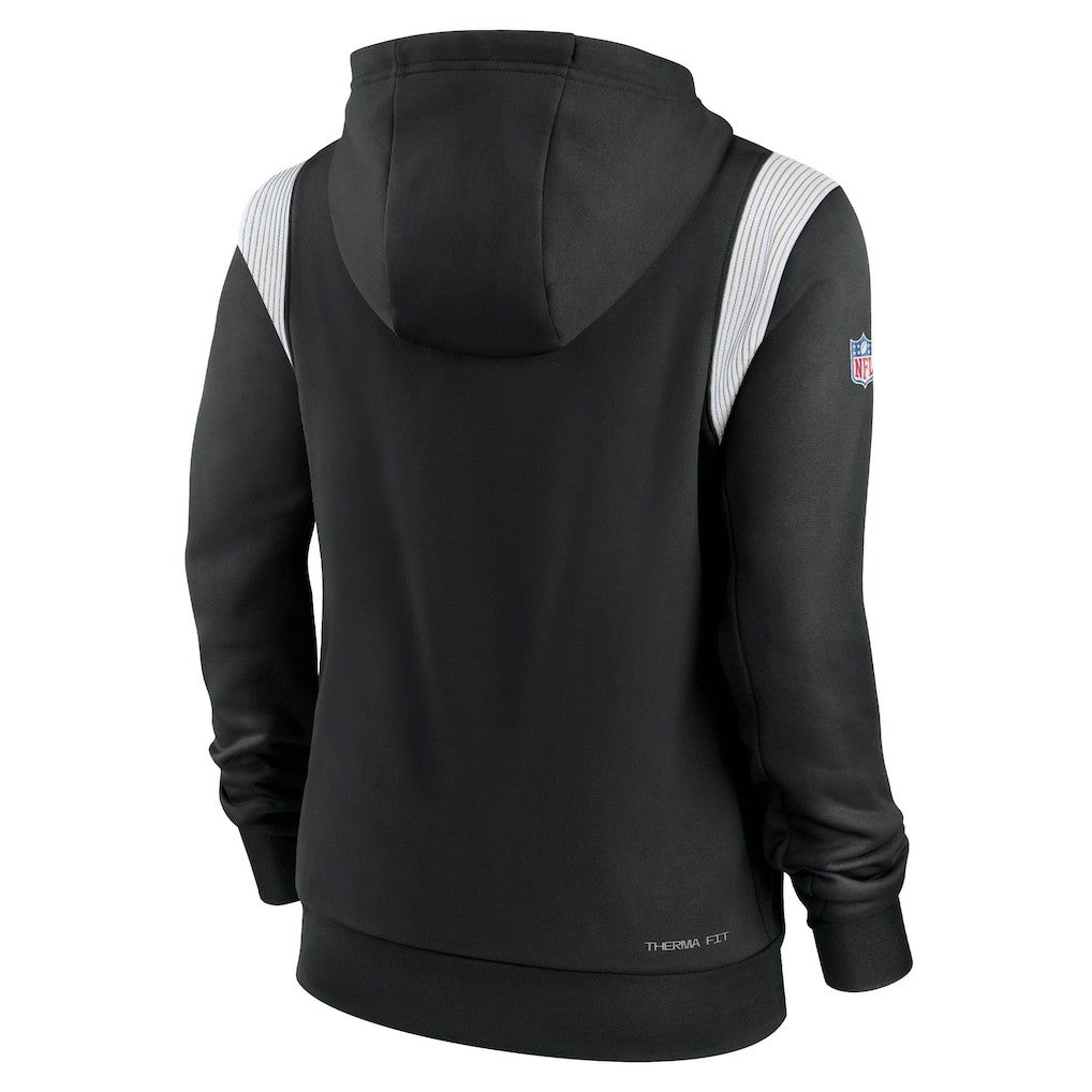 NFL New Orleans Saints Women's Sideline Stack Performance Pullover Hoodie