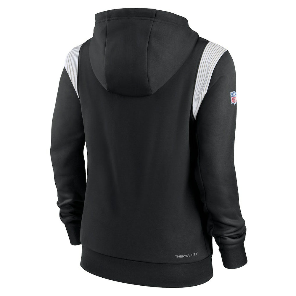 NFL New Orleans Saints Women's Sideline Stack Performance Pullover Hoodie