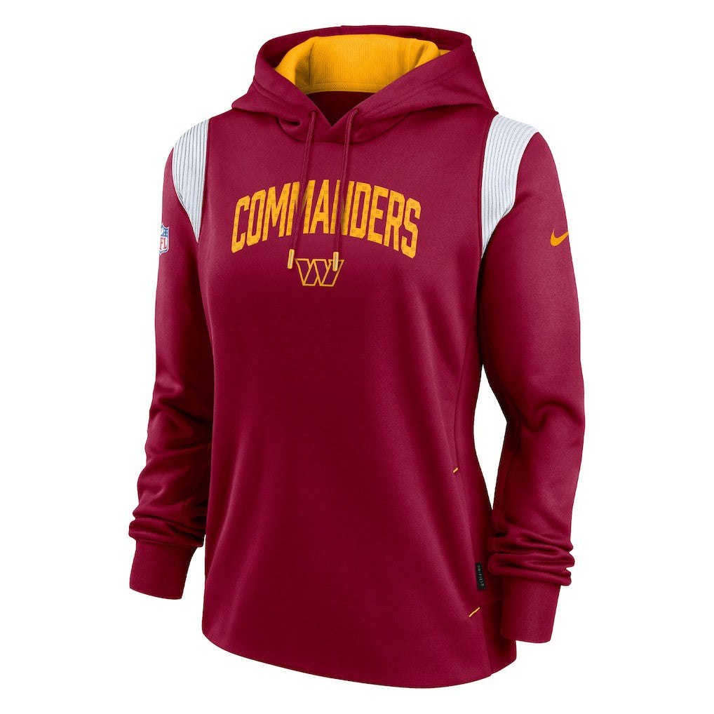 NFL Washington Commanders Women's Sideline Stack Performance Pullover Hoodie