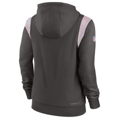 NFL Tampa Bay Buccaneers Women's Sideline Stack Performance Pullover Hoodie