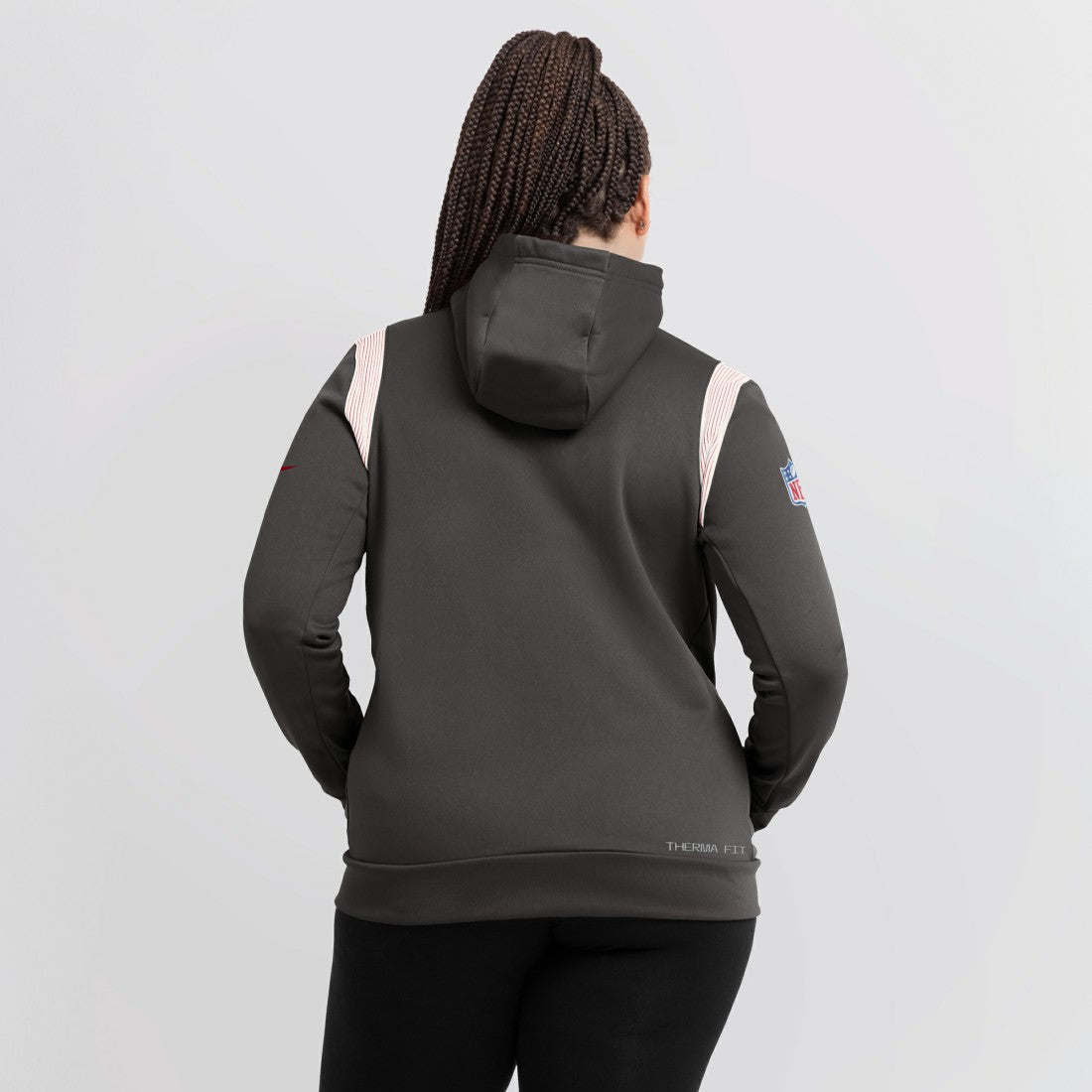 NFL Tampa Bay Buccaneers Women's Sideline Stack Performance Pullover Hoodie