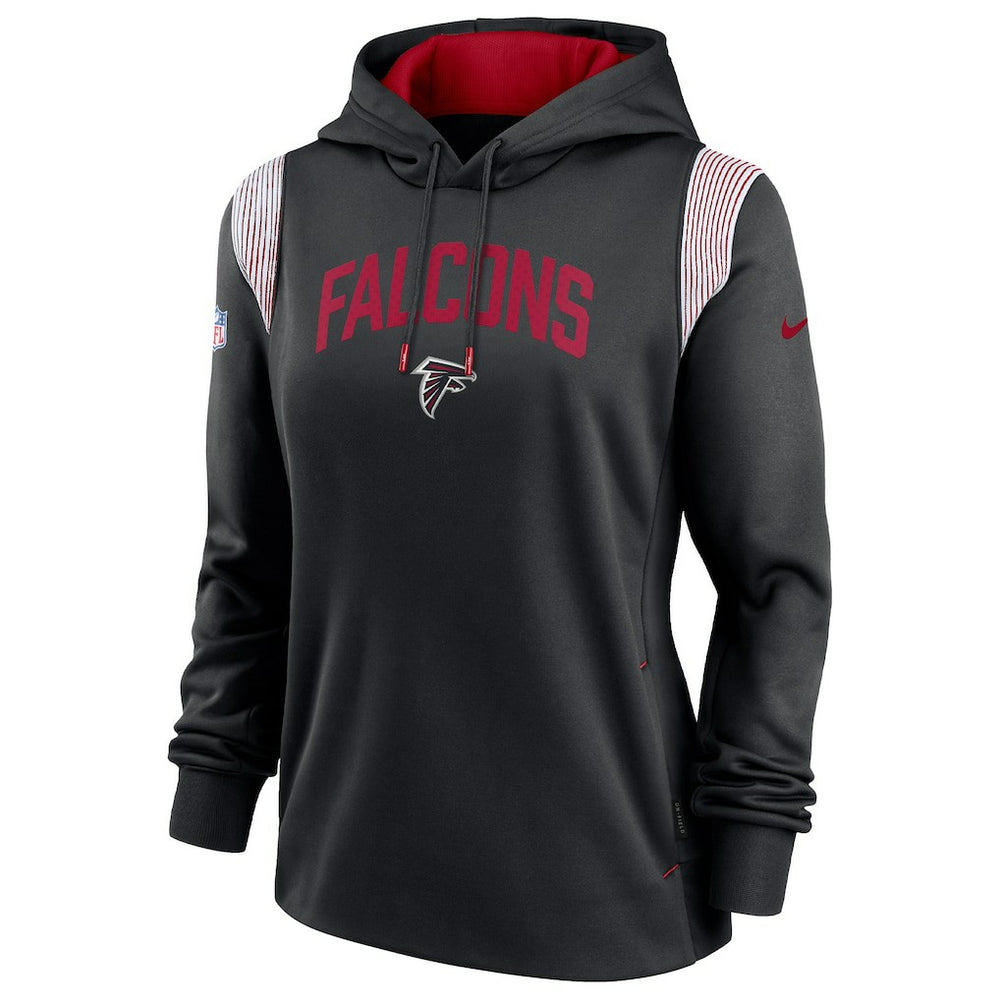 NFL Atlanta Falcons Women's Sideline Stack Performance Pullover Hoodie