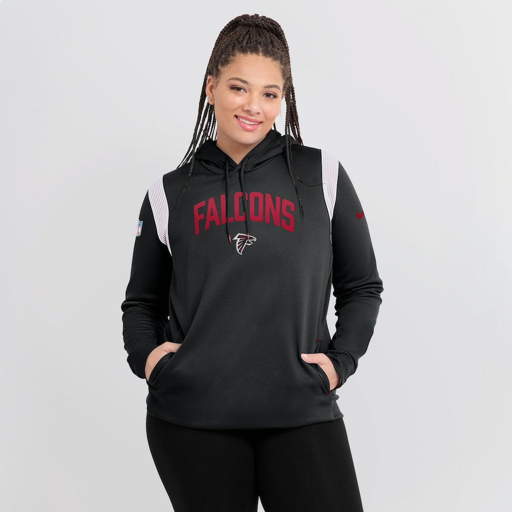 NFL Atlanta Falcons Women's Sideline Stack Performance Pullover Hoodie