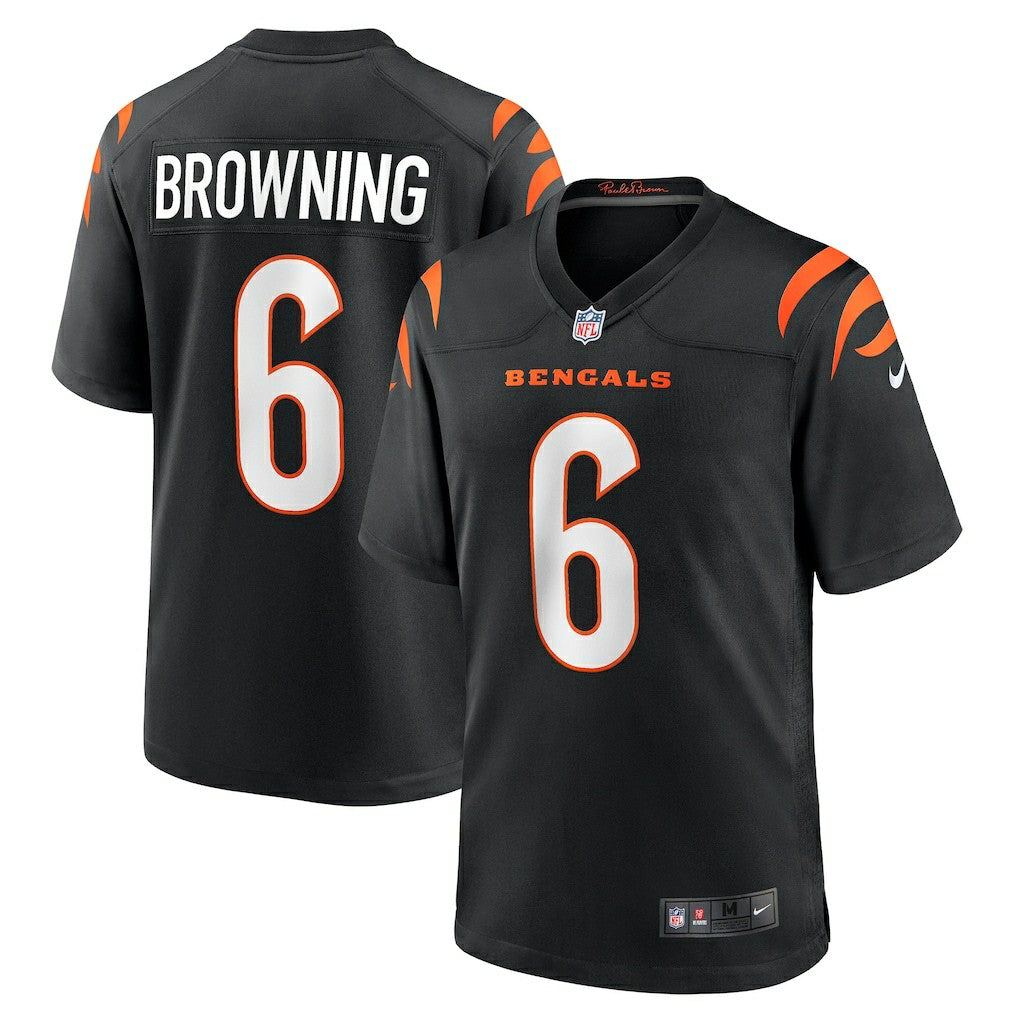 NFL Cincinnati Bengals Jake Browning  Game Jersey