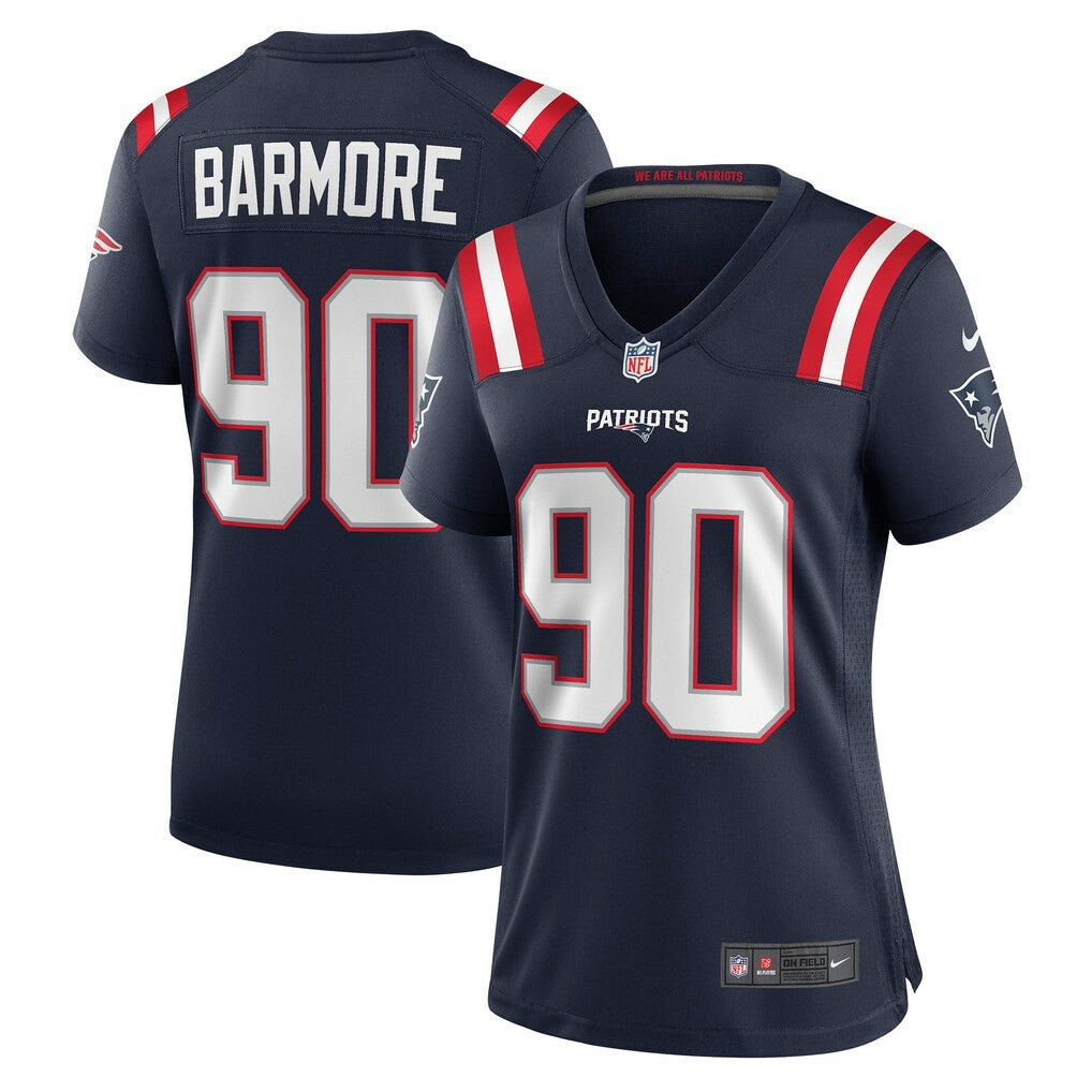 NFL New England Patriots Christian Barmore  Women's Game Jersey
