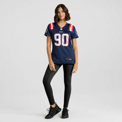 NFL New England Patriots Christian Barmore  Women's Game Jersey