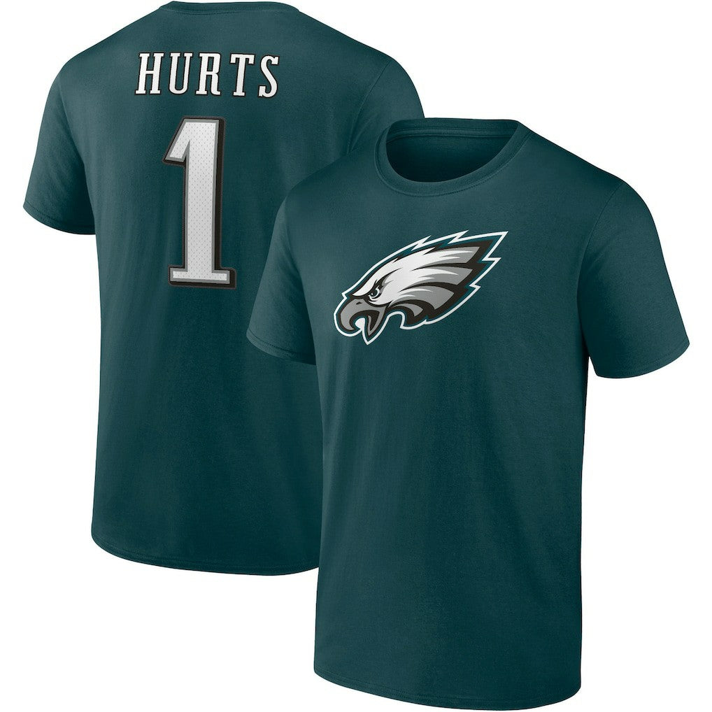 NFL Philadelphia Eagles Jalen Hurts  Player Icon T-Shirt