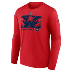 Washington Capitals Fanatics Authentic Pro Core Collection Secondary Long Sleeve T-Shirt