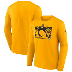 Pittsburgh Penguins Fanatics Authentic Pro Core Collection Secondary Long Sleeve T-Shirt