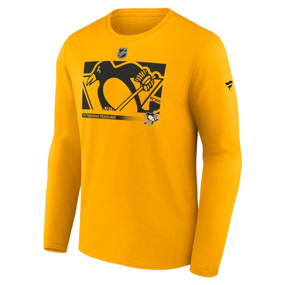 Pittsburgh Penguins Fanatics Authentic Pro Core Collection Secondary Long Sleeve T-Shirt