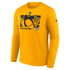 Pittsburgh Penguins Fanatics Authentic Pro Core Collection Secondary Long Sleeve T-Shirt