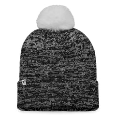 San Francisco Giants Women's Iconic Cuffed Knit Hat with Pom - Black/White