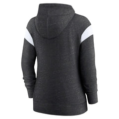 NFL Las Vegas Raiders Women's Plus Size Monaco Full-Zip Lightweight Hoodie