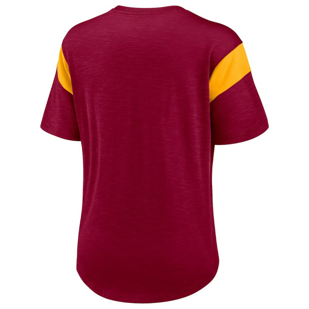 NFL Washington Commanders Women's Primary Logo Fashion Top