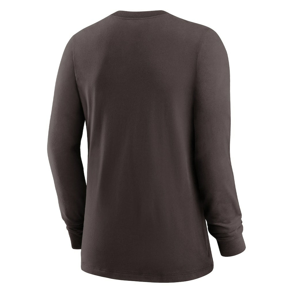 NFL Cleveland Browns Women's Prime Split Long Sleeve T-Shirt
