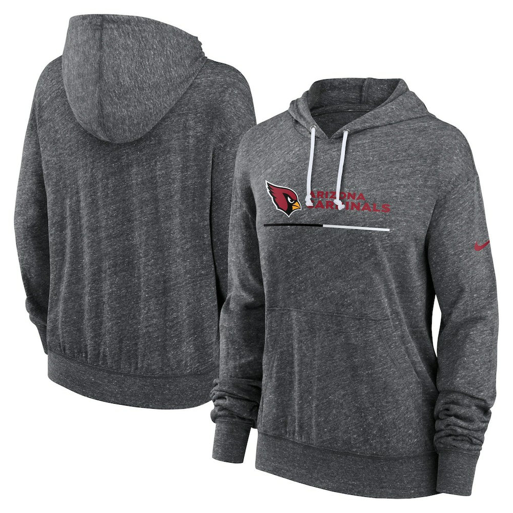 NFL Arizona Cardinals Women's Team Spirit Gym Vintage Lightweight Hoodie Top