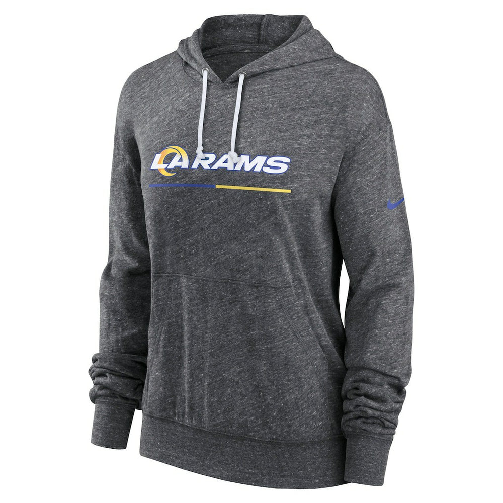 NFL Los Angeles Rams Women's Team Spirit Gym Vintage Lightweight Hoodie Top