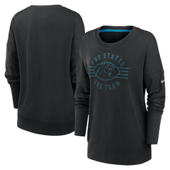 NFL Carolina Panthers Women's Rewind Playback Icon Performance Pullover Sweatshirt