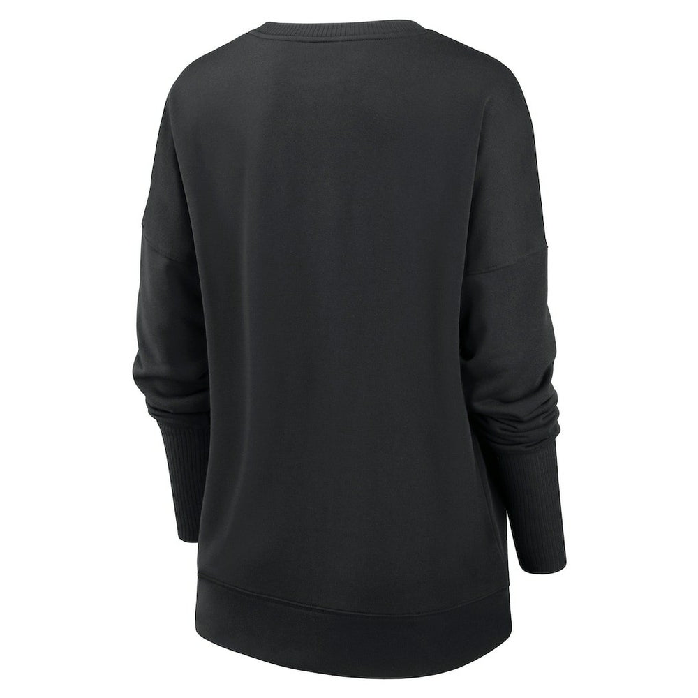 NFL Carolina Panthers Women's Rewind Playback Icon Performance Pullover Sweatshirt