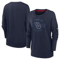 NFL Tennessee Titans Women's Rewind Playback Icon Performance Pullover Sweatshirt
