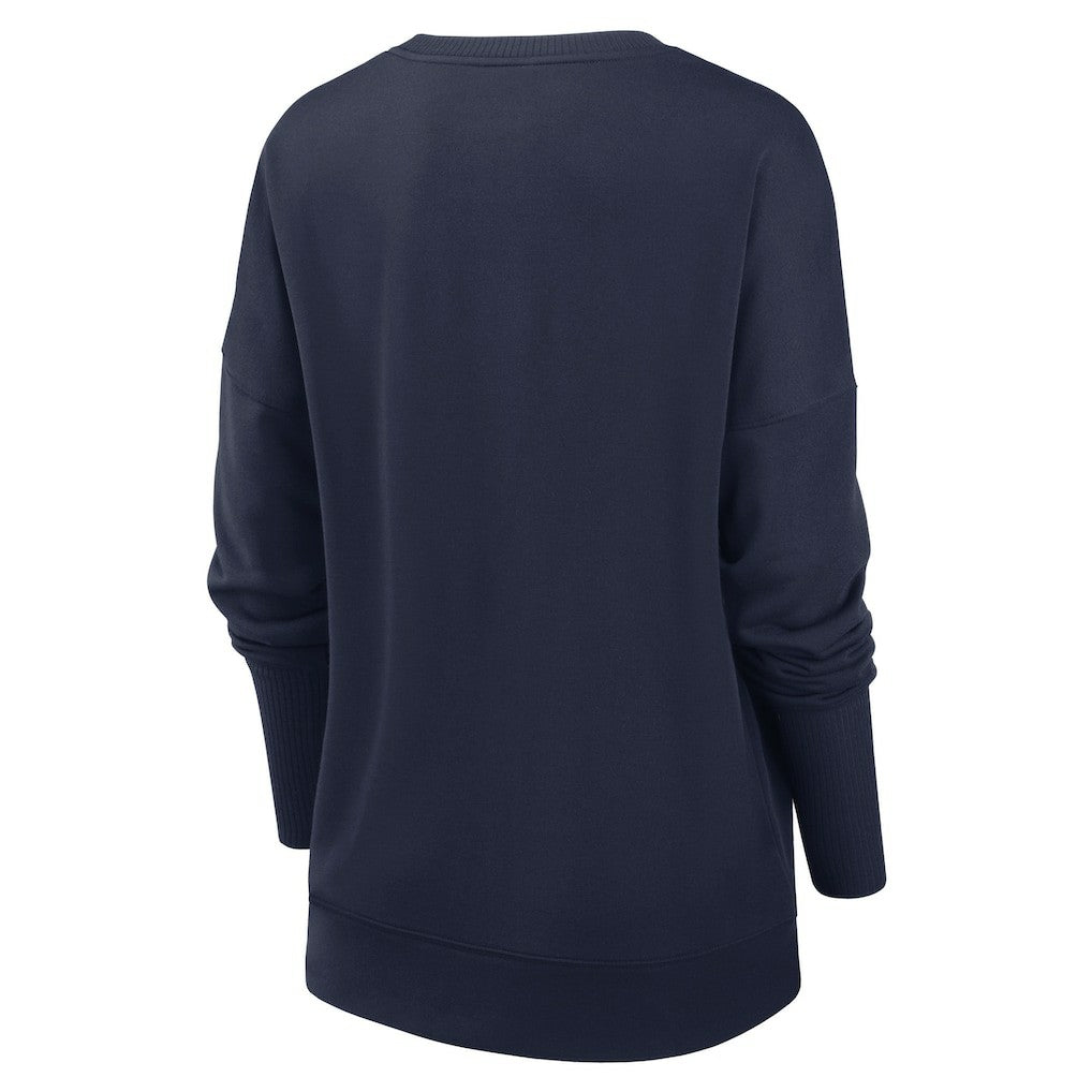 NFL New York Giants Women's Rewind Playback Icon Performance Pullover Sweatshirt