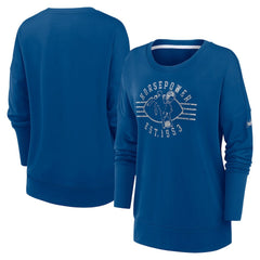 NFL Indianapolis Colts Women's Rewind Playback Icon Performance Pullover Sweatshirt