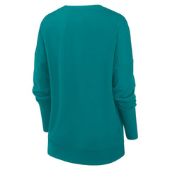 NFL Miami Dolphins Women's Rewind Playback Icon Performance Pullover Sweatshirt