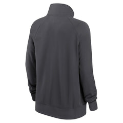 NFL New Orleans Saints Women's Premium Raglan Performance Half-Zip Sweatshirt