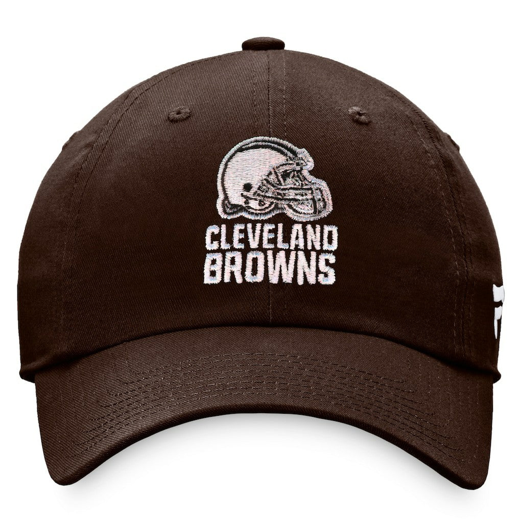 NFL Cleveland Browns Women's Iconic Iridescent Adjustable Hat