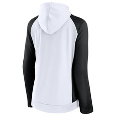 NFL New Orleans Saints Women's End Around Lightweight Raglan Full-Zip Hoodie Jacket